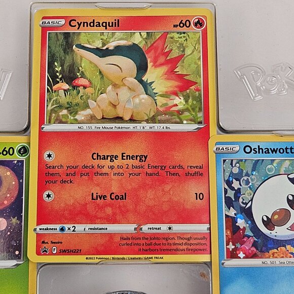 Pokemon Arceus Collectible Tin Lunch Box Stickers Coin 3 Foil Cards Spring 2022 - Picture 10 of 16